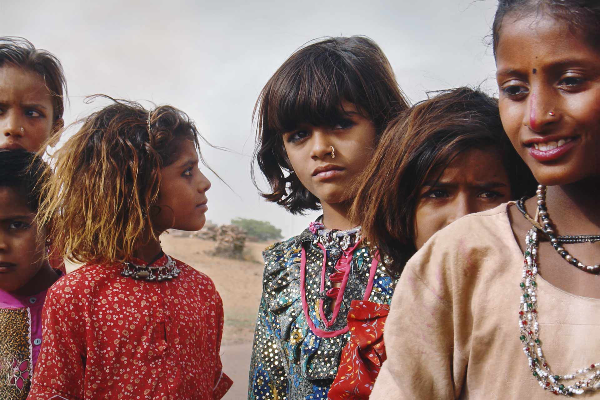 Filles au Rajasthan – photo créative