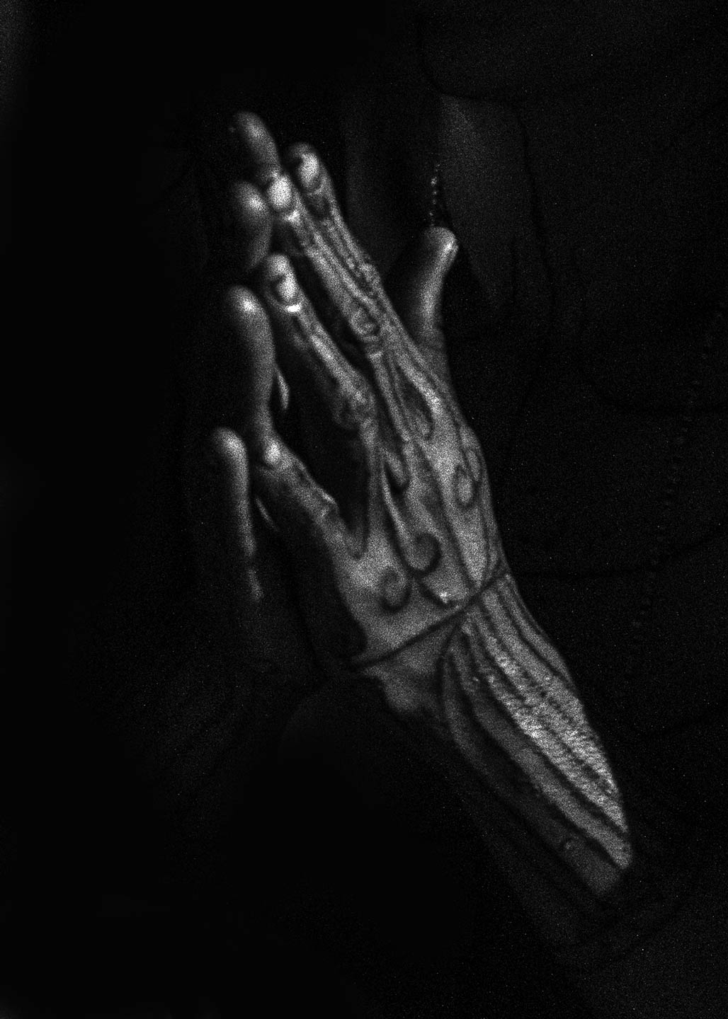 Mains jointes tatouages tribaux, Mentawai - photographie tribale