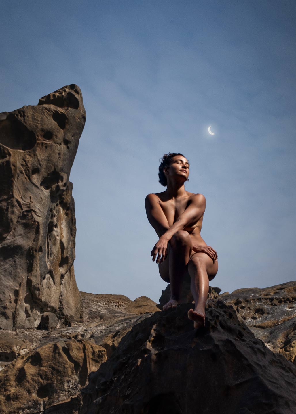 Nue femme Pays Basque – portrait artistique