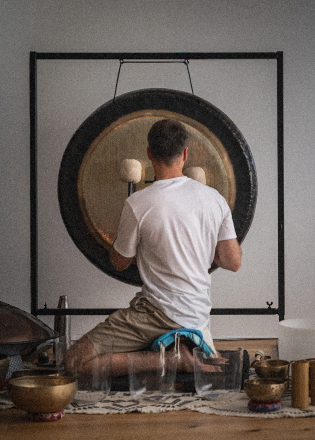 Gong bain sonore, Amargia, saint jean de luz - photographie bien être