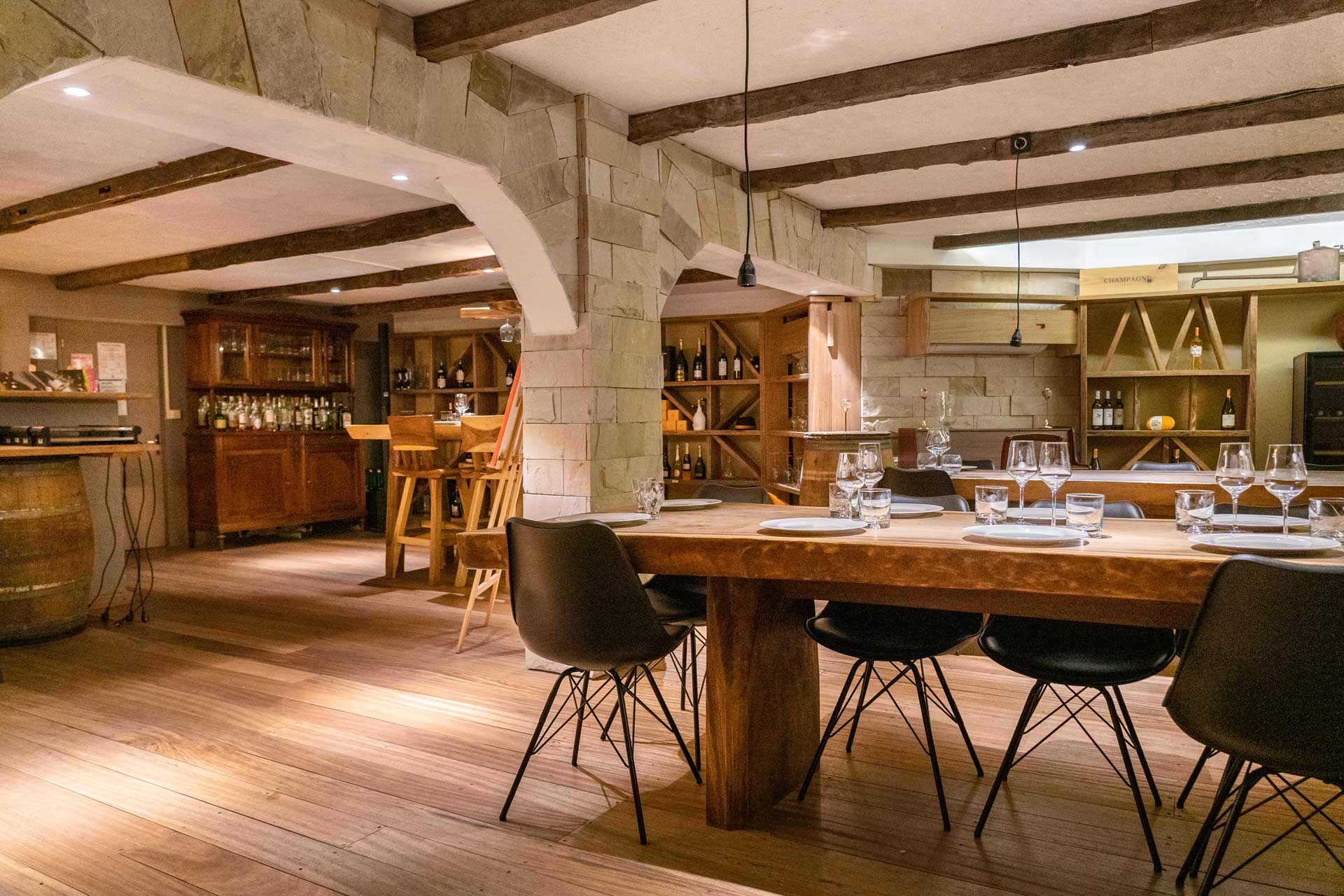 Restaurant Nouvelle-Aquitaine, photographie immobilière